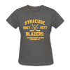Syracuse Blazers Dated Women's T-Shirt (EHL) - charcoal