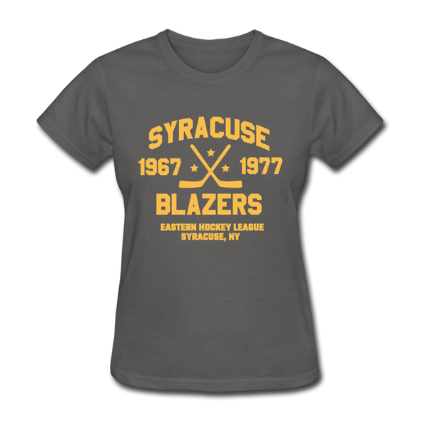 Syracuse Blazers Dated Women's T-Shirt (EHL) - charcoal