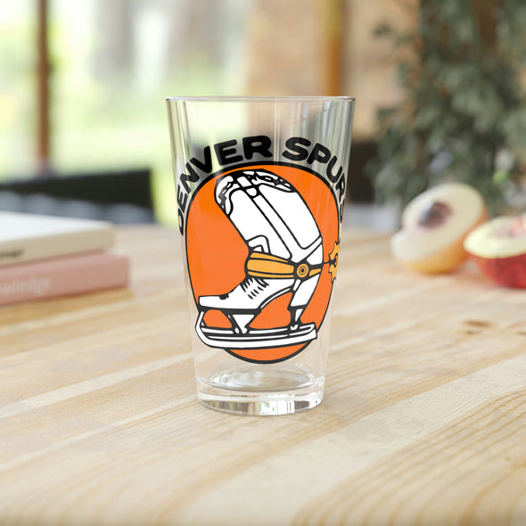 Denver Spurs Pint Glass