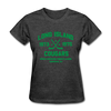 Long Island Cougars Dated Women's T-Shirt (NAHL) - heather black