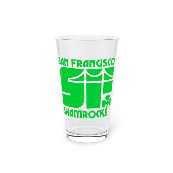San Francisco Shamrocks Pint Glass