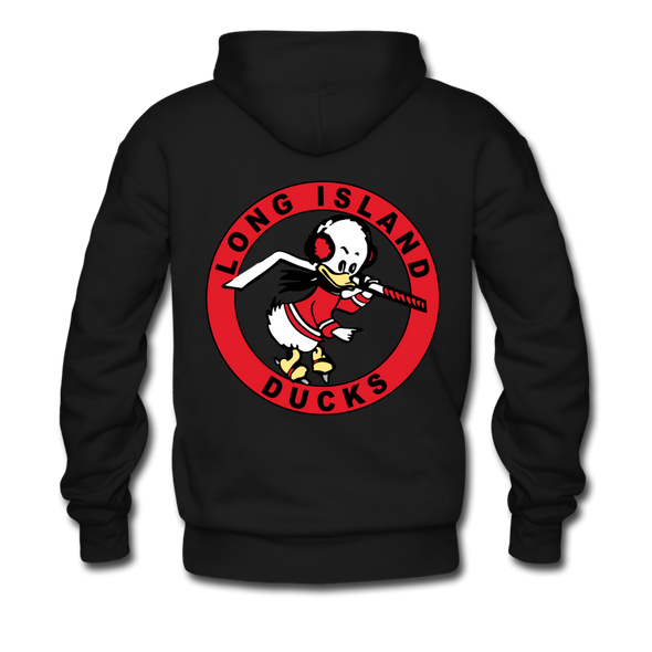 Long Island Ducks Double Sided Premium Hoodie (EHL) - black