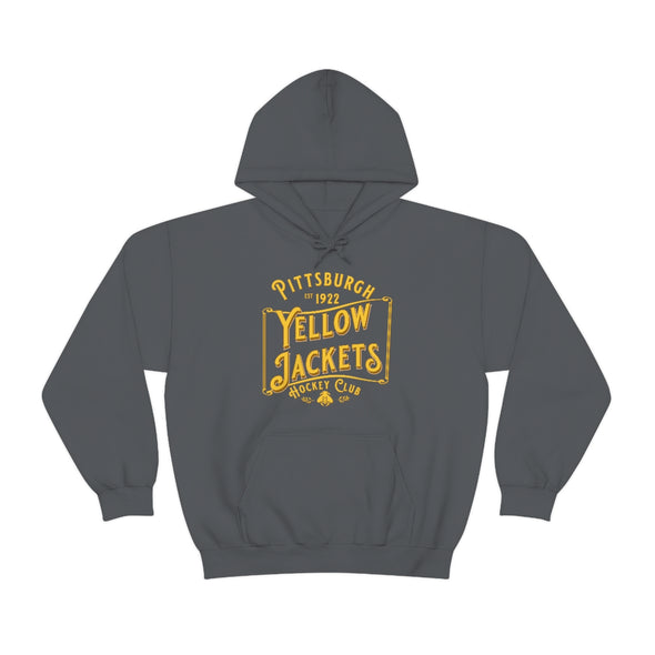 Pittsburgh Yellow Jackets Text Hoodie