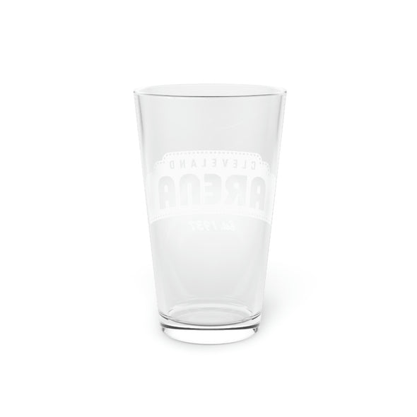 Cleveland Arena Pint Glass