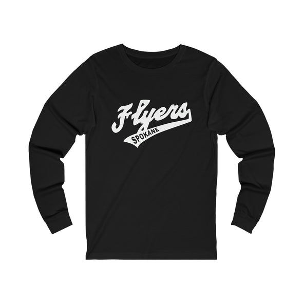 Spokane Flyers Script Long Sleeve Shirt