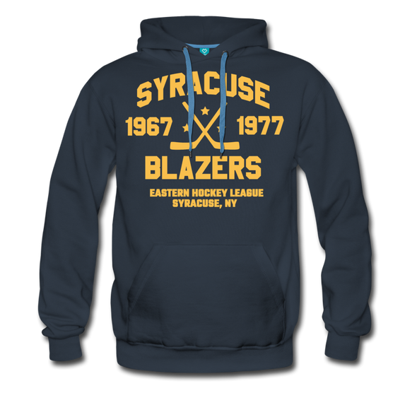 Syracuse Blazers Double Sided Premium Hoodie (EHL) - navy
