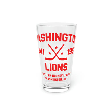 Washington Lions Pint Glass