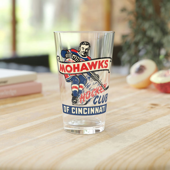 Cincinnati Mohawks Pint Glass