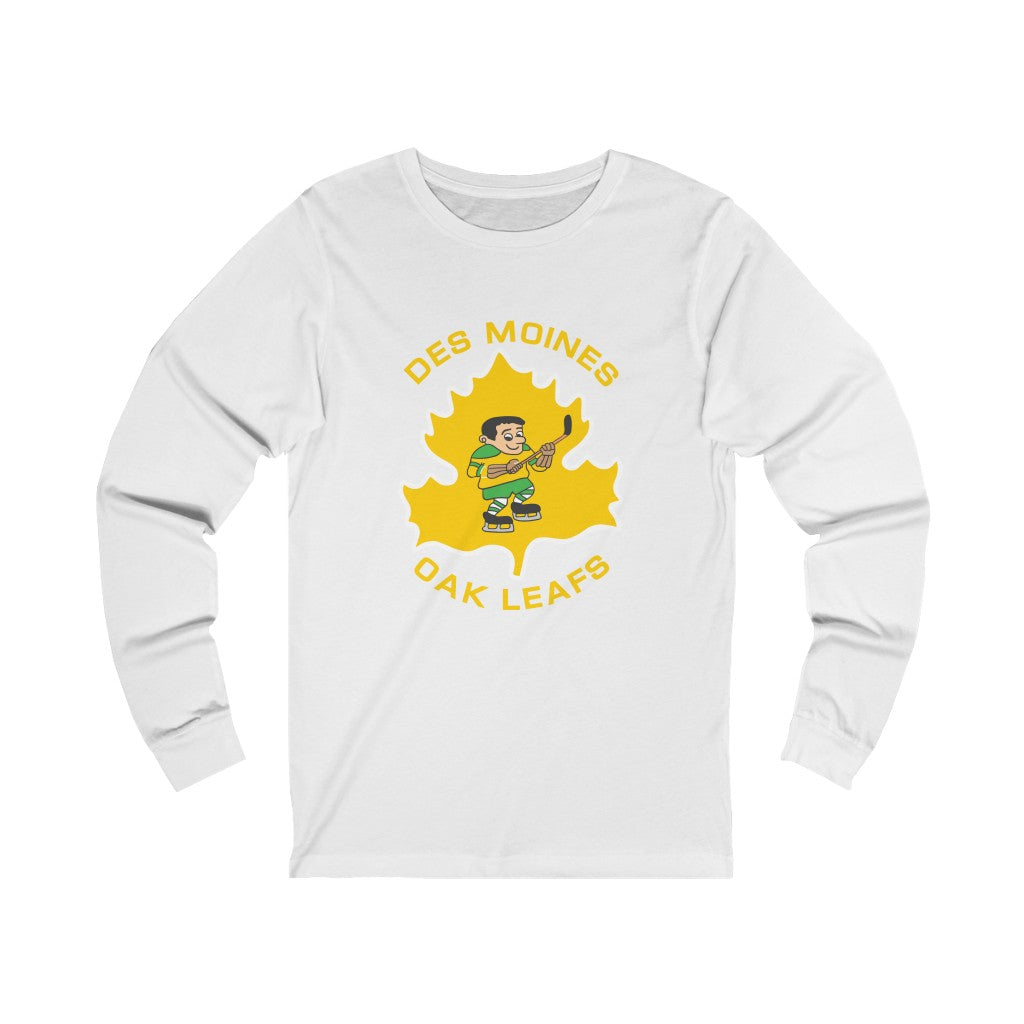 Des Moines Oak Leafs Skater Long Sleeve Shirt