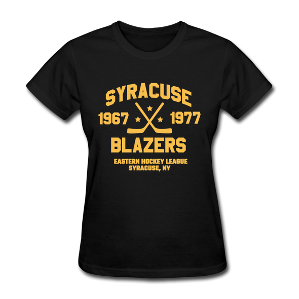 Syracuse Blazers Dated Women's T-Shirt (EHL) - black