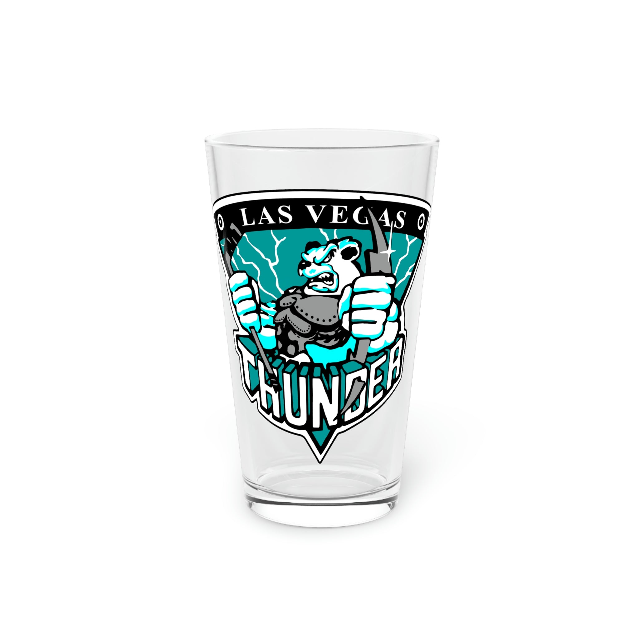 Las Vegas Thunder™ Boom Boom the Bear Pint Glass