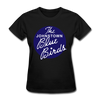 Johnstown Blue Birds Logo Women's T-Shirt (EHL) - black