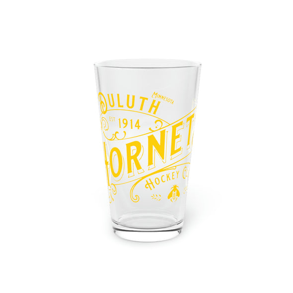 Duluth Hornets Pint Glass