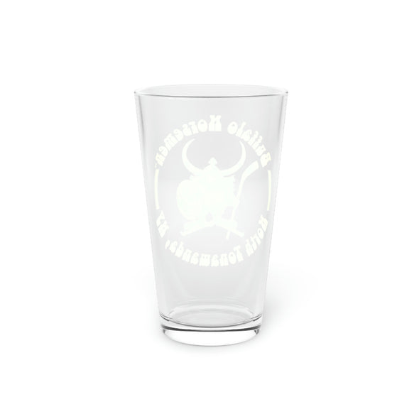 Buffalo Norsemen Pint Glass