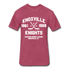 Knoxville Knights Dated T-Shirt (EHL) - heather burgundy
