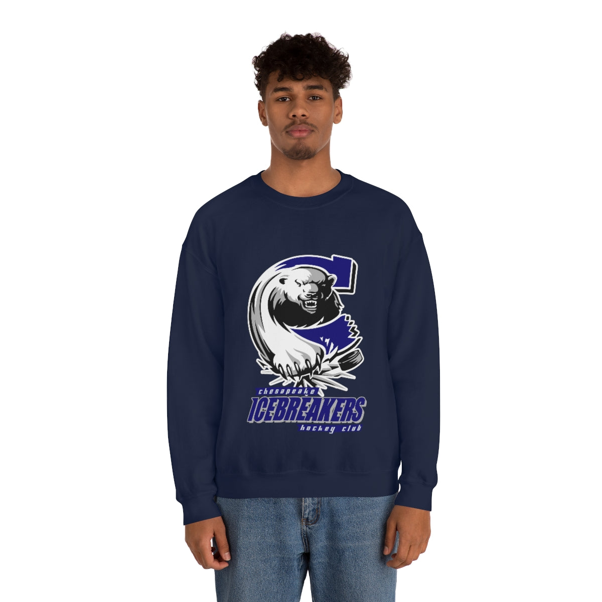 Chesapeake Icebreakers Crewneck Sweatshirt – Vintage Ice Hockey