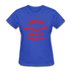 Clinton Comets Dated Women's T-Shirt (EHL) - royal blue