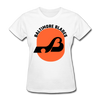 Baltimore Blades Text Logo Women's T-Shirt (WHA) - white