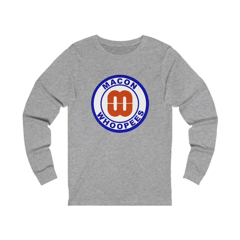 Macon Whoopees Logo Long Sleeve Shirt