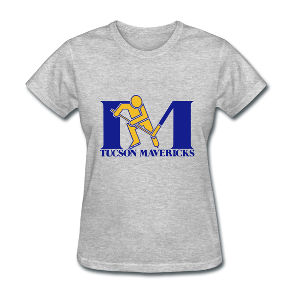Tucson Mavericks Logo T-Shirt (CHL) - heather gray