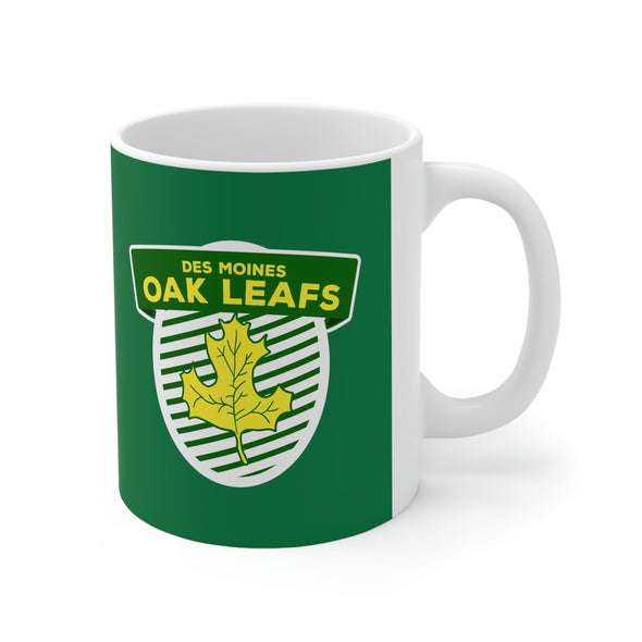 Des Moines Oak Leafs Shield Mug 11oz