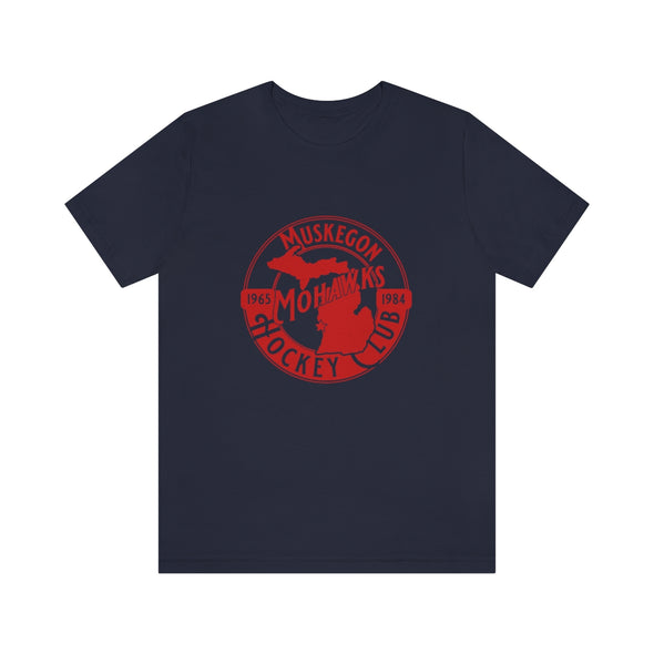 Muskegon Mohawks Circular Dated T-Shirt (Premium Lightweight)