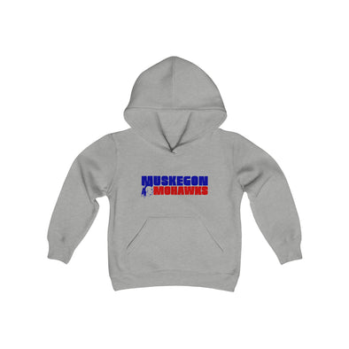 Muskegon Mohawks Text Hoodie (Youth)
