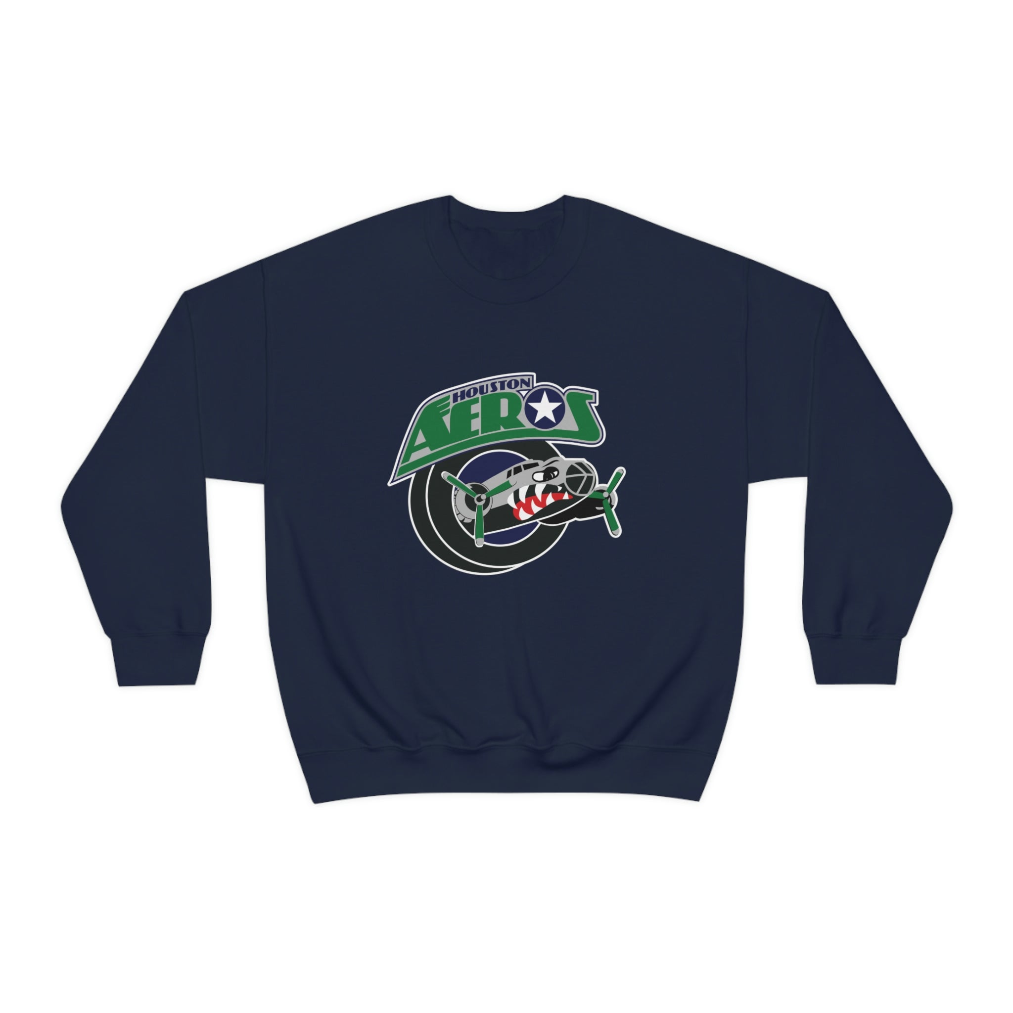 Houston Aeros 1990s Crewneck Sweatshirt