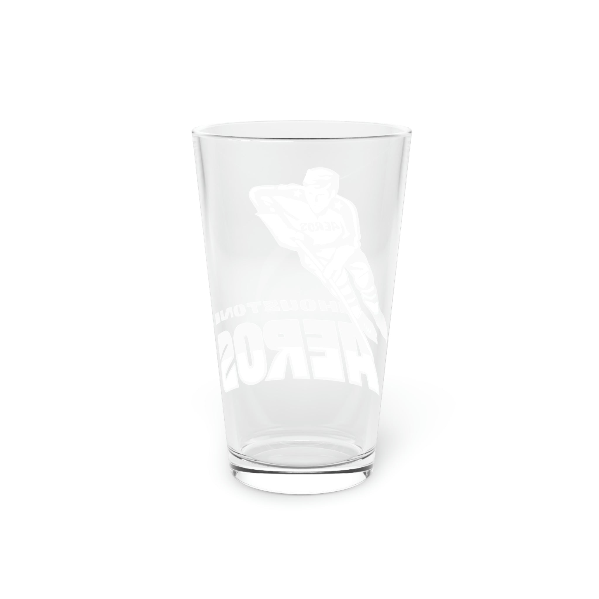 Houston Aeros 1970s Pint Glass