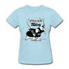 Winston-Salem Polar Twins Women's Logo T-Shirt (SHL) - powder blue