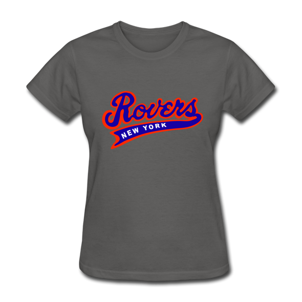 New York Rovers Logo Women's T-Shirt (EHL) - charcoal