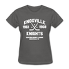Knoxville Knights Dated Women's T-Shirt (EHL) - charcoal