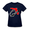 Florida Rockets Logo Women's T-Shirt (EHL) - navy