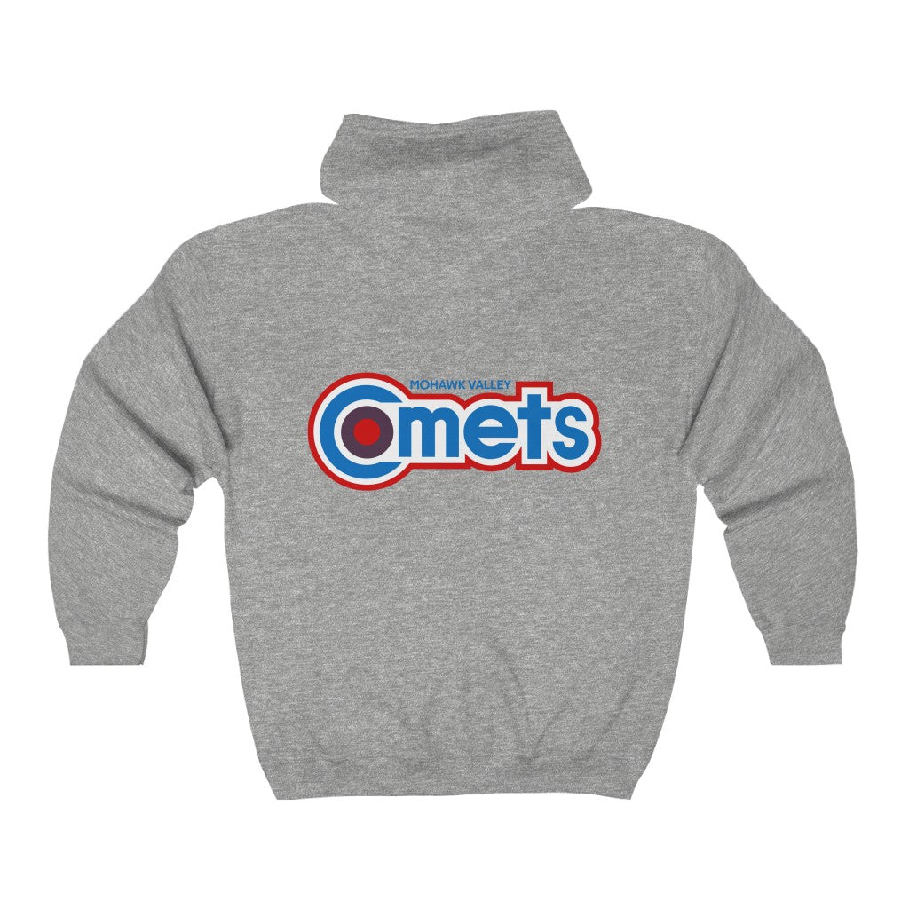 Mohawk Valley Comets Hoodie (Zip) – Vintage Ice Hockey