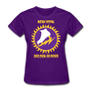 New York Golden Blades Logo Women's T-Shirt (WHA) - purple