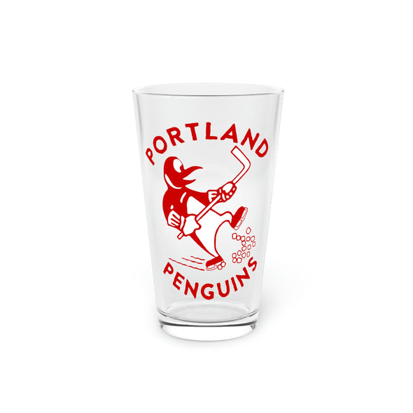Portland Penguins Pint Glass