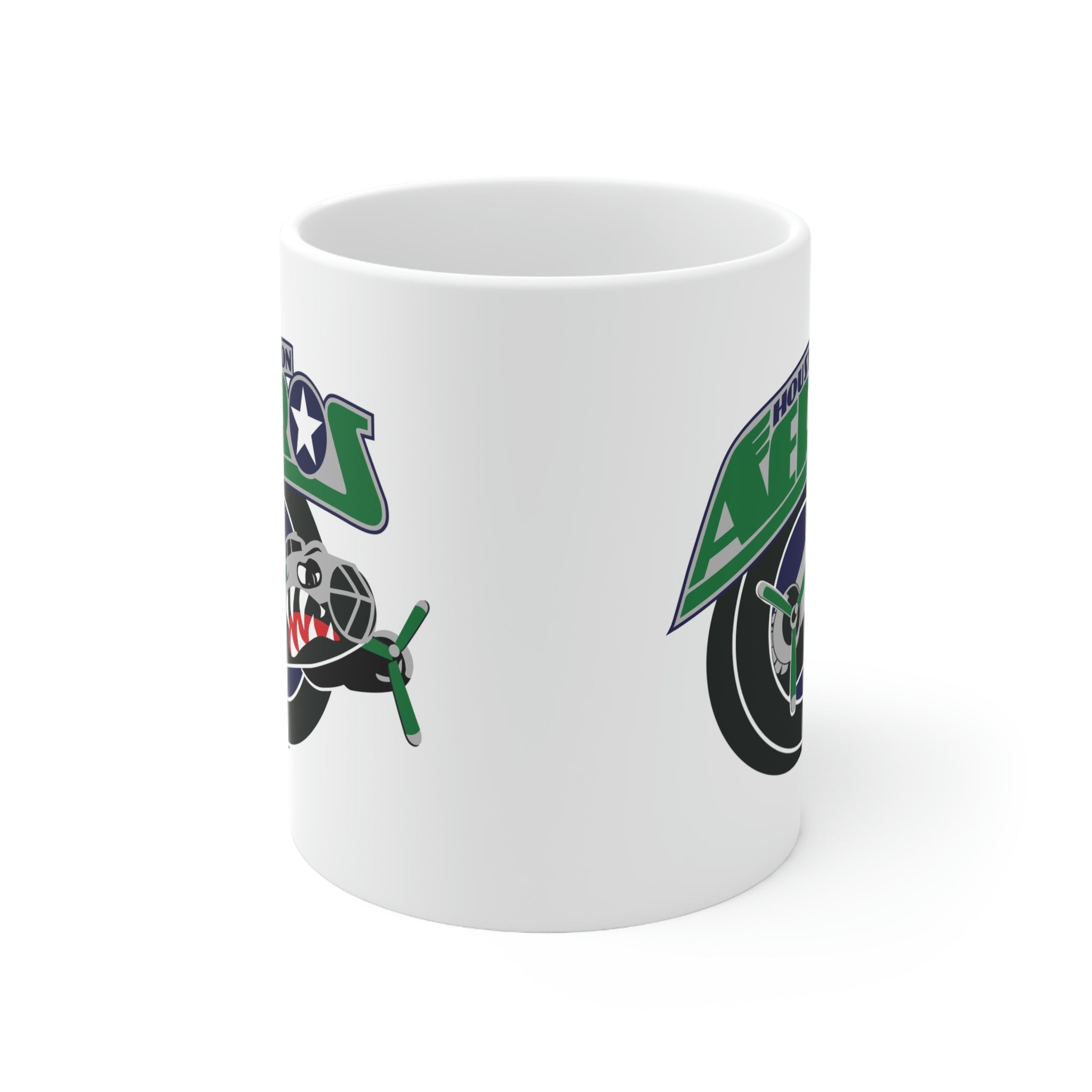 Houston Aeros 1990s Mug 11oz
