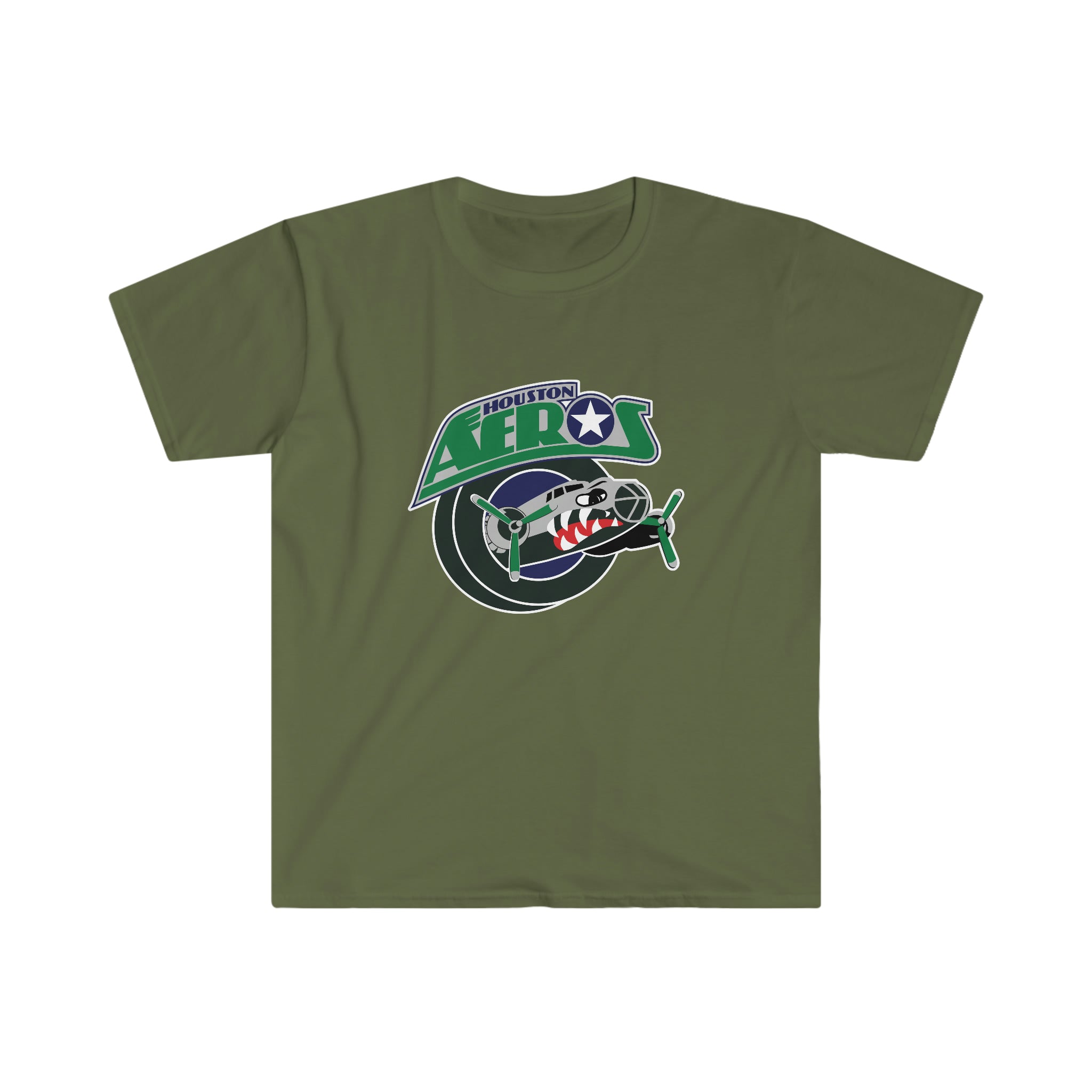 Houston Aeros 1990s T-Shirt