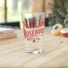 Portland Rosebuds Pint Glass