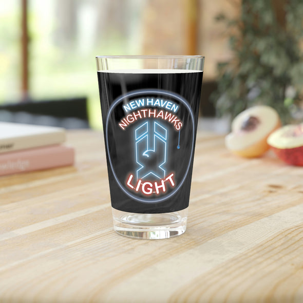 New Haven Nighthawks Light Pint Glass