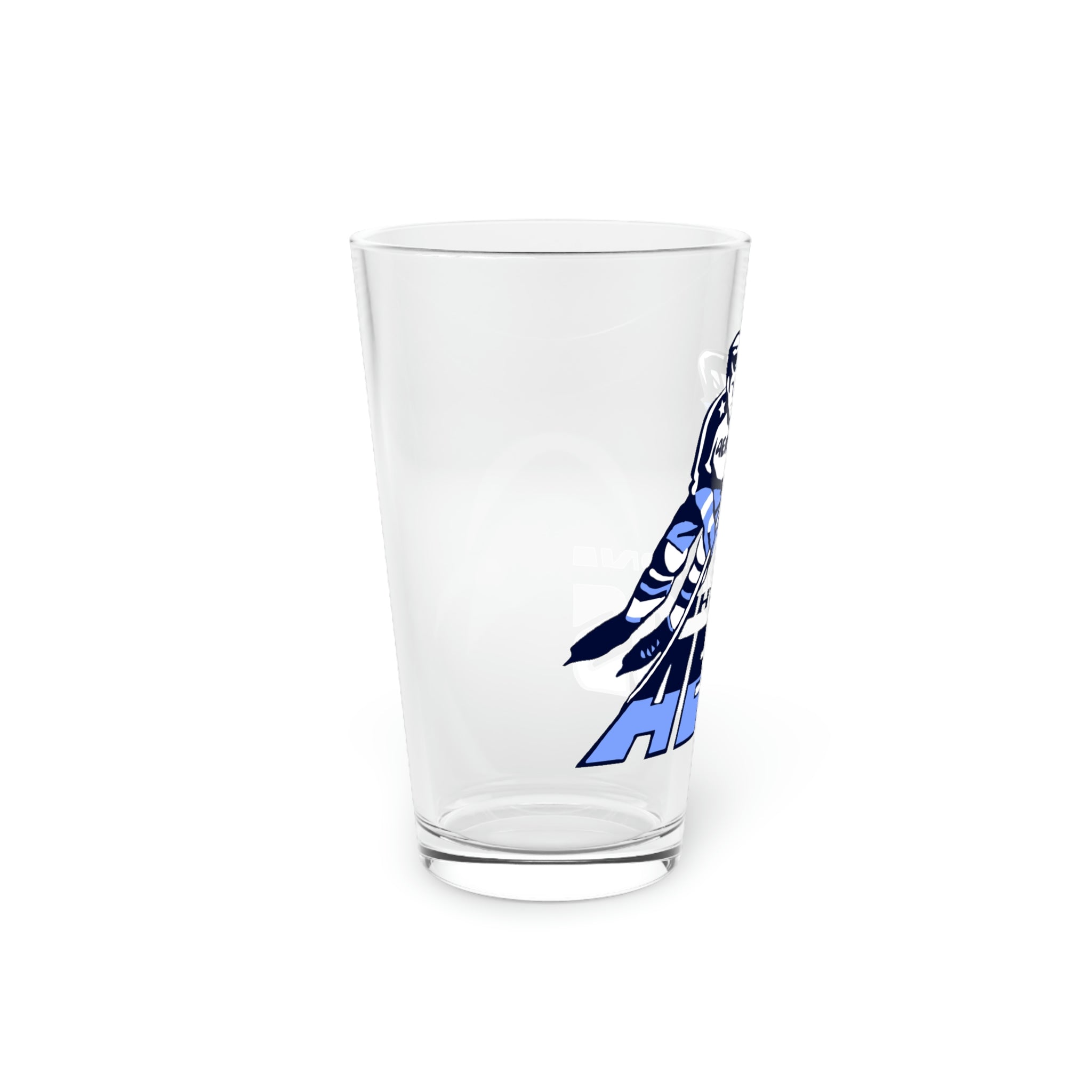 Houston Aeros 1970s Pint Glass