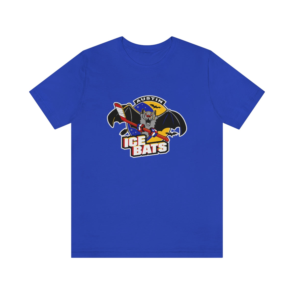 Ice Bat Austin Ice Bats T-Shirt (Premium Lightweight) β Vintage Ice Hockey