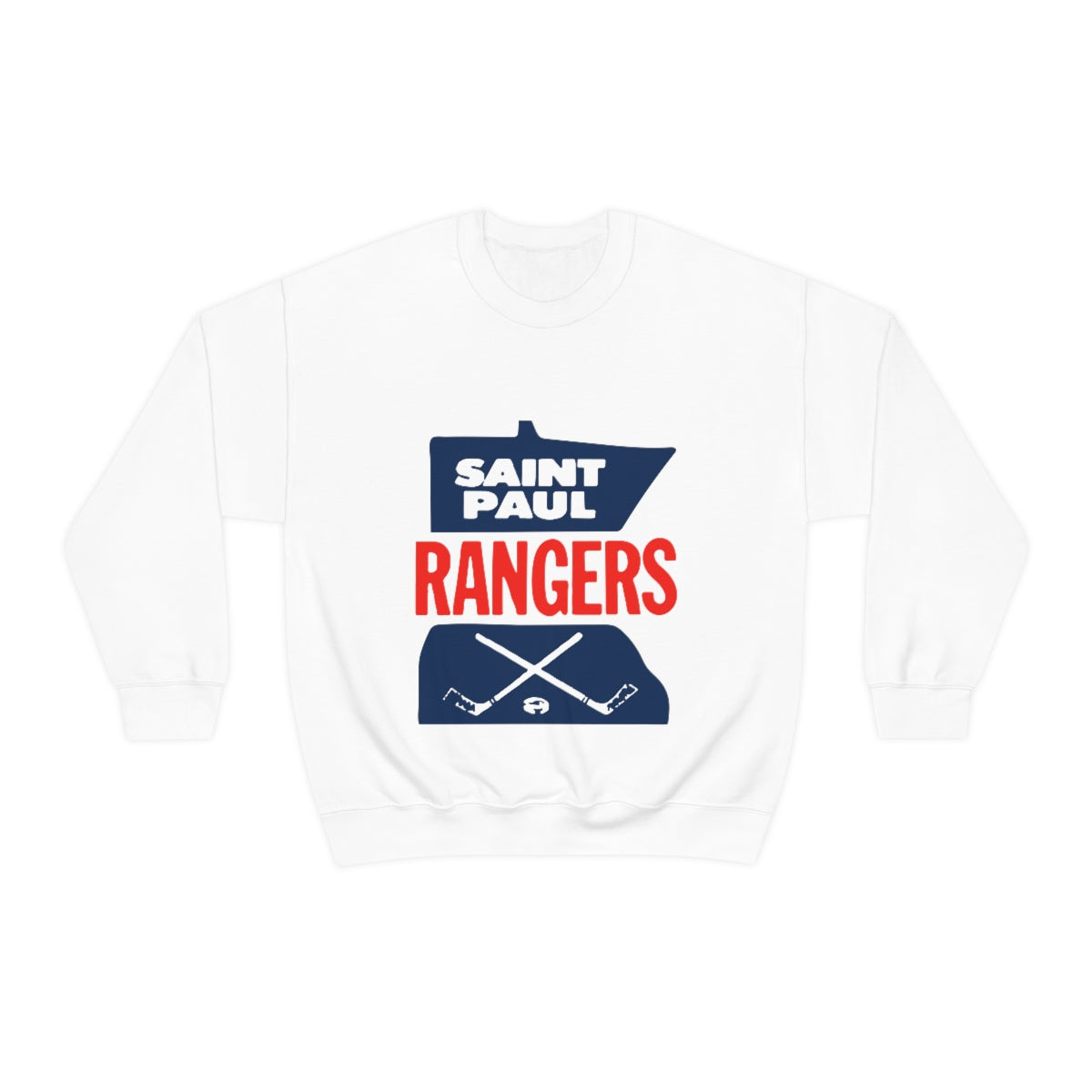 Saint Rangers Saint Paul Rangers Crewneck Sweatshirt – Vintage Ice Hockey