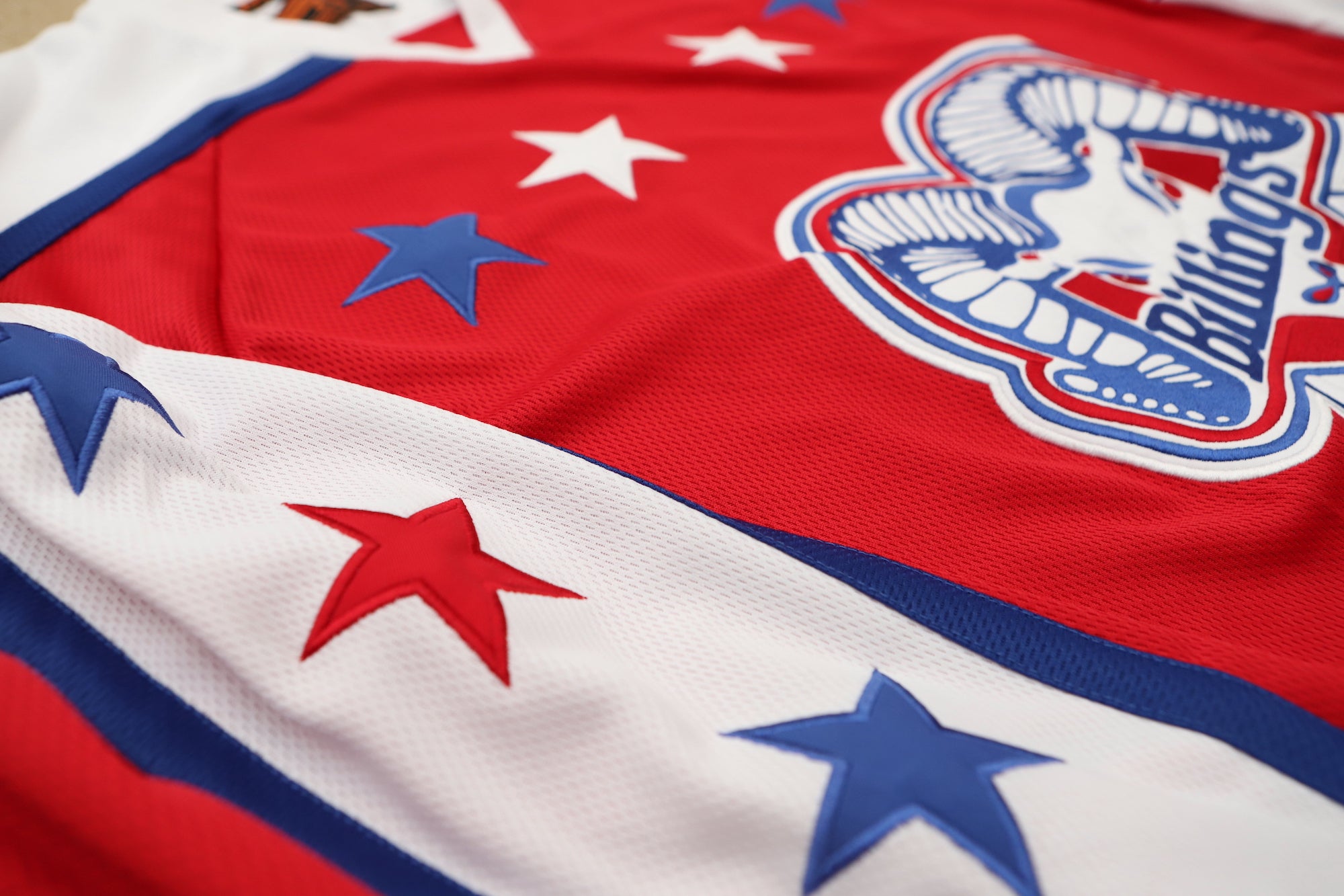 Billings Bighorns Red Jersey (BLANK - PRE-ORDER)