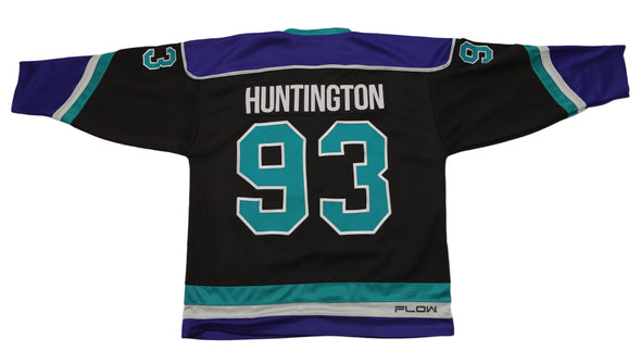Huntington Blizzard™ Black Jersey (CUSTOM - PRE-ORDER)