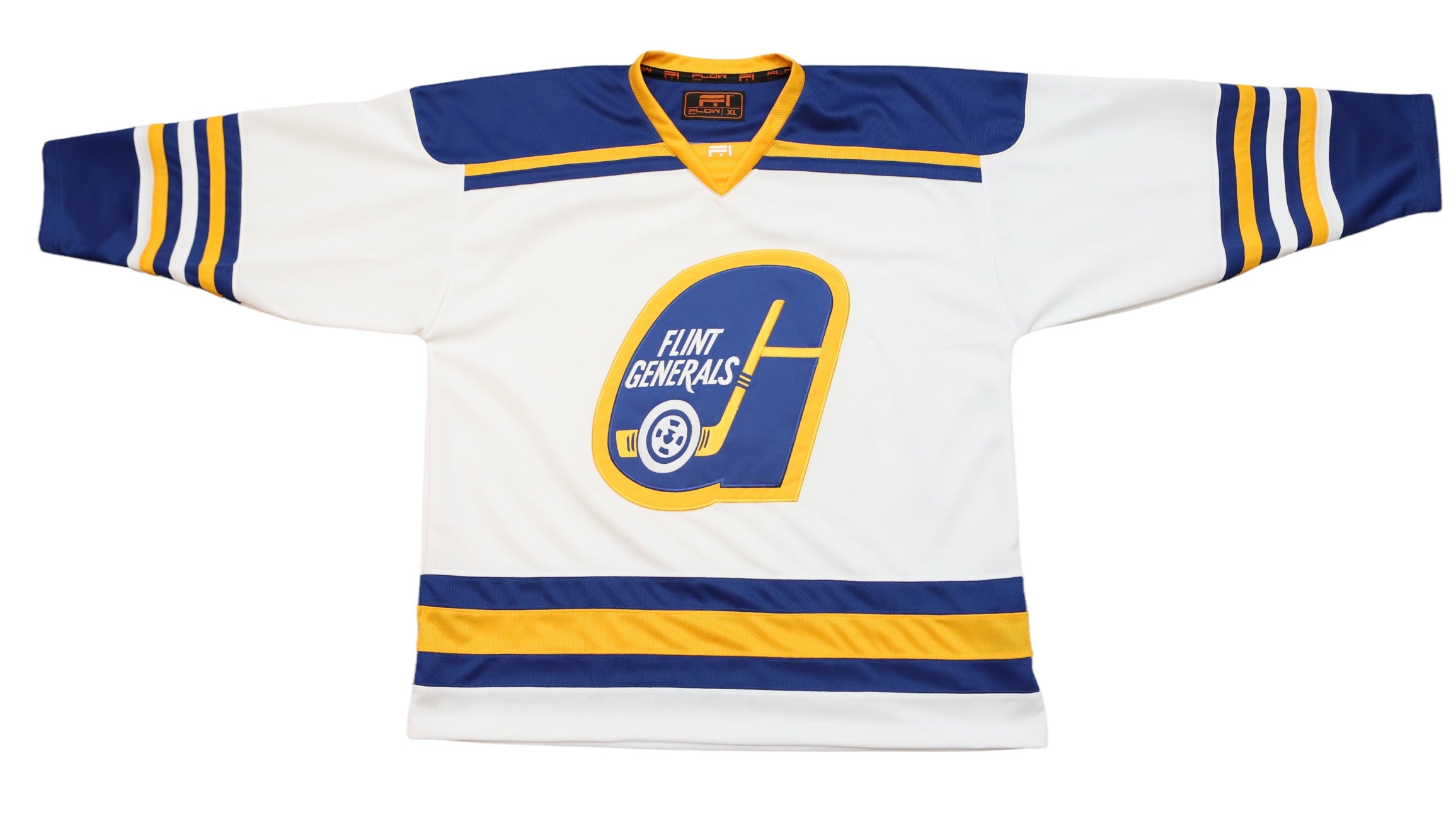 New With Tags White Buffalo Sabres Women's Large Reebok Away Jersey (Blank)