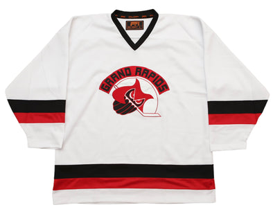 Columbus Owls™ Red Jersey (CUSTOM - PRE-ORDER) – Vintage Ice Hockey