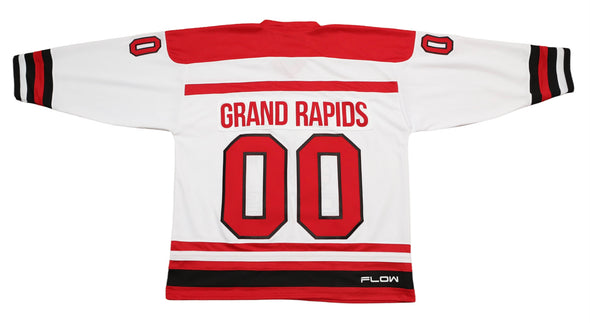 Grand Rapids Owls™ Modern White Jersey (CUSTOM - PRE-ORDER)