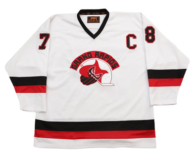 Men's White Grand Valley State Lakers Hockey Jersey