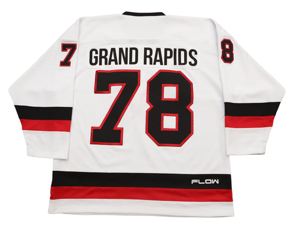 Grand Rapids Owls™ 1978-79 White Jersey (CUSTOM - PRE-ORDER)